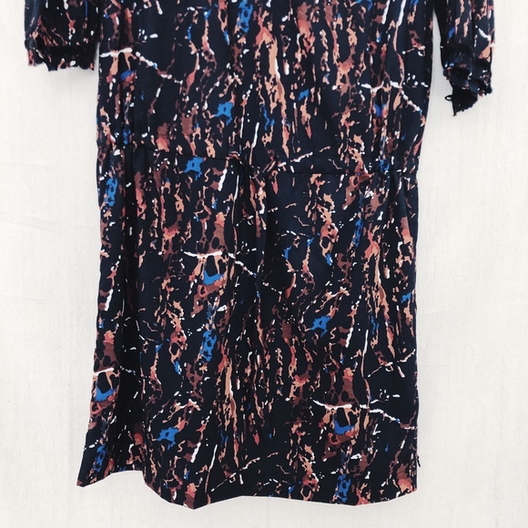 Scotch & Soda Punk Radar Drawstring Pattern Dress - Picture 3 of 6